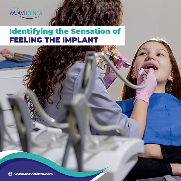 Should I be able to feel my dental implant?