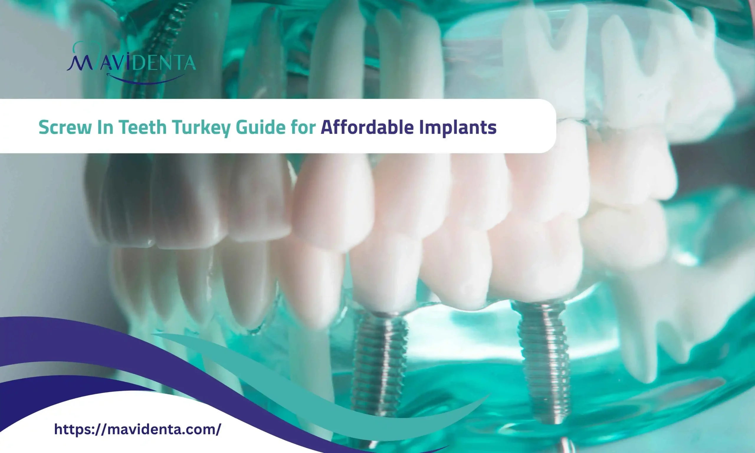 screw in teeth turkey